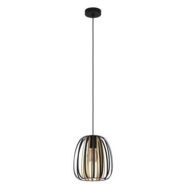 EGLO Encinitos Hanglamp - E27 - Ø 25,5cm - Staal - Zwart/Goud product