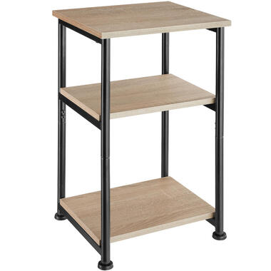 tectake Table d’appoint Memphis 34x30x59cm, Bois Clair Industriel, Chêne Sonoma product