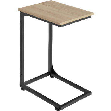tectake Table d’appoint Erie 40x30x63cm, Bois Clair Industriel, Chêne Sonoma product