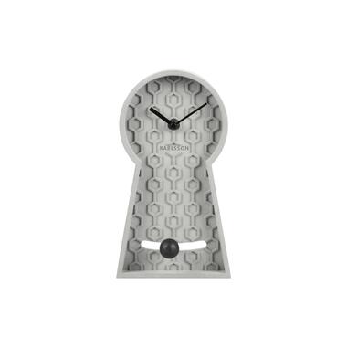Horloge de table Pendule - Gris - 25x14x25cm product