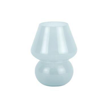 Tafellamp Vintage LED - Blauw - 16x16x20cm product
