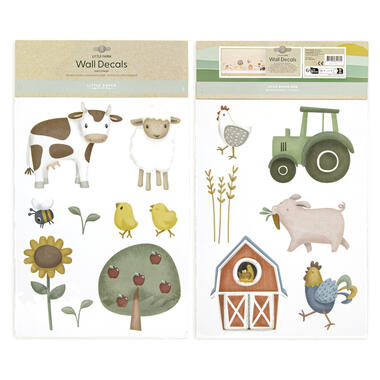 Stickers muraux Vintage Little Farm 42 x 30cm Multicolore product