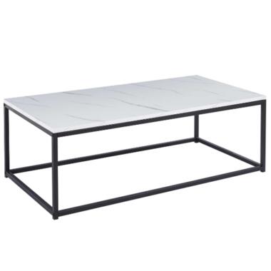 Rousseau Witte Salontafel marmerdecor - Dallas - H-H 40 x B-L 120 x D-P 60 cm product