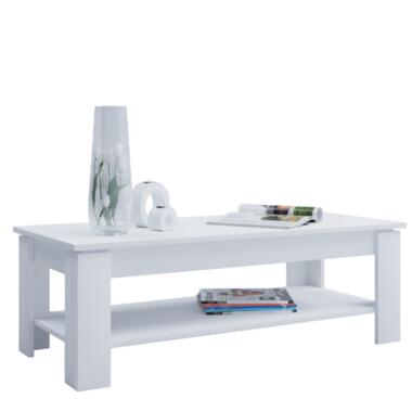 Emob Salontafel Otilda 1 open vak 110x50 cm-wit product