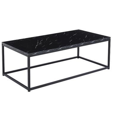 Table basse en décor marbre noir - Dallas - H-H 40 x L-L 120 x P-P 60 cm product