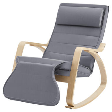 Chaise à bascule - 5 positions réglables - non électrique - gris clair product