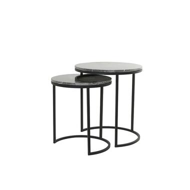 Table d'appoint Alfio - Noir - Ø49cm product