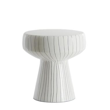 Table d'appoint Dakwa - Blanc - Ø38cm product