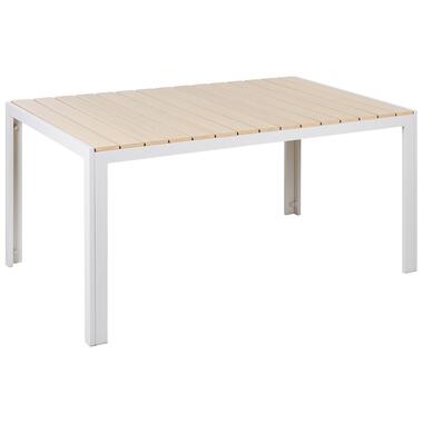 COMO - Tuintafel - Lichthout - 90 x 150 cm - Kunsthout product