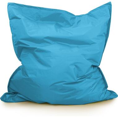 Parya - Grand pouf - Nylon - Fauteuil pouf - Pouf de salon - Turquoise product