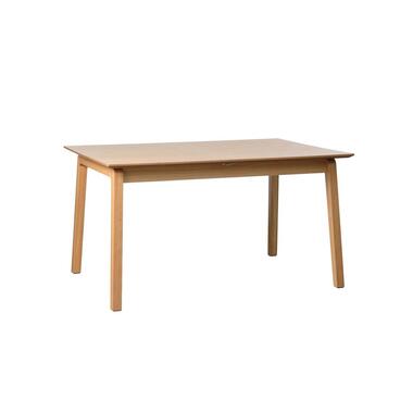 Eettafel Uitschuifbaar - Naturel Eiken - 95x140-200cm - Bari product