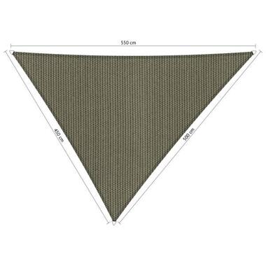 Shadow Comfort driehoek 4,5x5x5,5m Desert Storm met bevestigingsset product