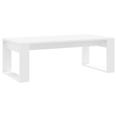 vidaXL Table basse blanc 102x50x35 cm bois d'ingénierie product