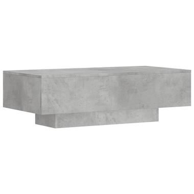 vidaXL Table basse gris béton 100x49,5x31 cm bois d'ingénierie product