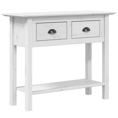 vidaXL Table console BODO blanc 90x34,5x73 cm bois de pin massif product