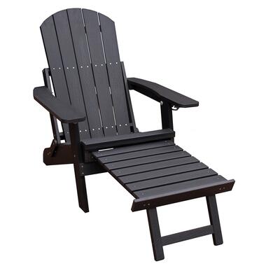 Chaise de jardin relax Montréal - HIPS plastique - Noir product