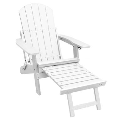 Chaise de jardin relax Montréal - HIPS plastique - Blanc product