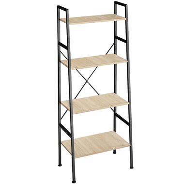 tectake® Étagère Murale à 4 Niveaux - 61,5 x 36,5 cm - Bois Clair product