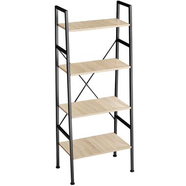 tectake® Étagère Murale - 4 Niveaux - 57,5 x 35,5 cm - Bois Clair product