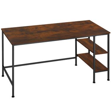 tectake - Bureau Donegal industriel foncé - Table d'ordinateur product