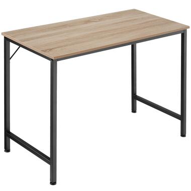 tectake® - Bureau Jenkins 100 cm - industriel - brun foncé - 404459 product