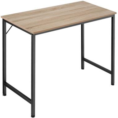 tectake® - Bureau Jenkins 80 cm - industriel - brun foncé - 404457 product