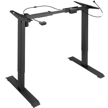 tectake® - Bureau assis-debout électrique - Structure de table noire product