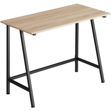 tectake - Bureau Newton industriel brun foncé - 100 x 50 x 77 cm product