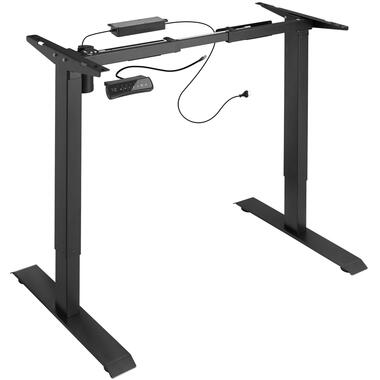 tectake® - Bureau assis-debout électrique - Structure de table noire product