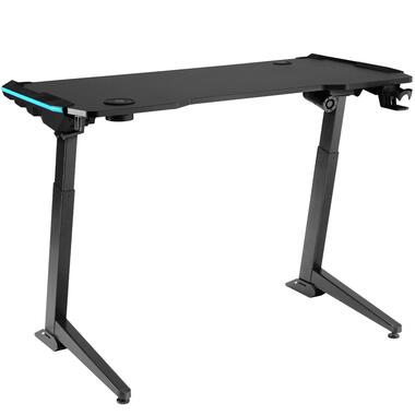 tectake® - Bureau assis-debout électrique - Structure de table réglable - Noir product