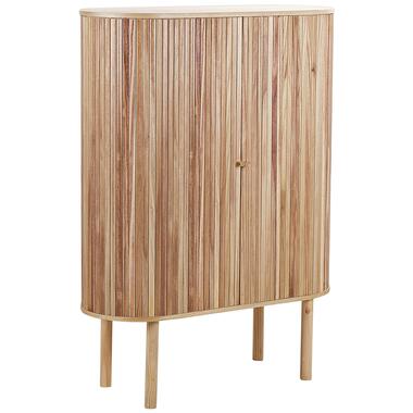 Commode à 2 portes en bois clair 130 cm MANARA product