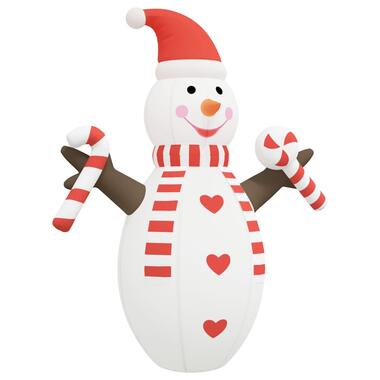 vidaXL Bonhomme de neige gonflable de Noël avec LED 630 cm product