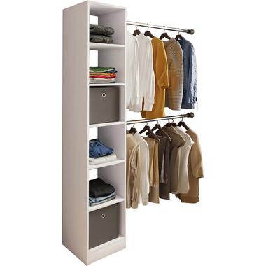 Dacho2 armoire de rangement étagère avec 2 x barre de product