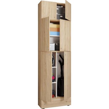 LonaXXL armoire de rangement 6 portes 1 tiroir chêne décor. product