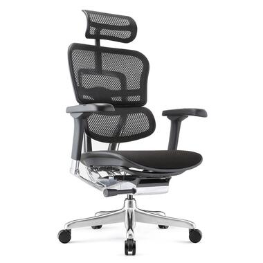 COMFORT bureaustoel Ergohuman Elite2 (met hoofdsteun) - Stoffen zitting - Zwart product