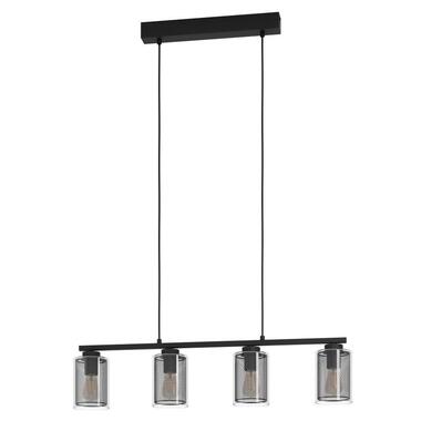 EGLO Zocabon Hanglamp - E27 - 81.5 cm - Glas - Zwart product