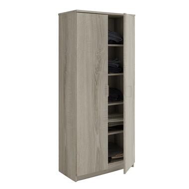 Interiax Armoire 'Amelie' - Chêne Sonoma - 2 Portes - 180x80x40 cm product