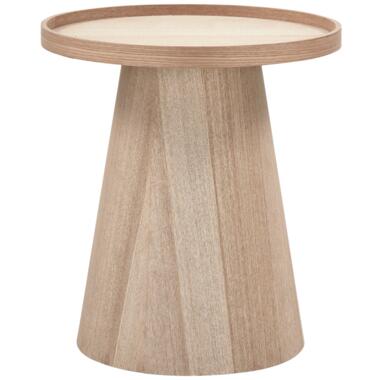 WOOOD Maud Bijzettafel - Hout - Naturel - 50x45x45 product