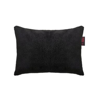 Coussin chauffant chaud Tissu Teddy - 45 x 65 cm - Noir product