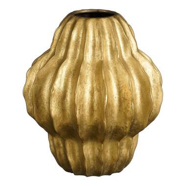 Mica Decorations Altea Vaas - H28 x Ø25 cm - Keramiek - Goud product