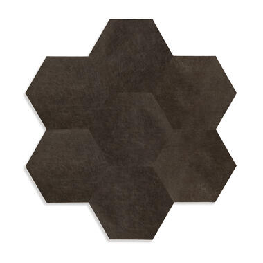 Origin Wallcoverings carreaux adhésifs en cuir écologique - hexagone product