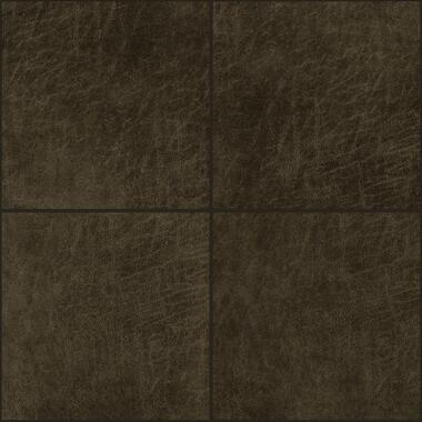 Origin Wallcoverings carreaux adhésifs en cuir écologique - carré - brun foncé product