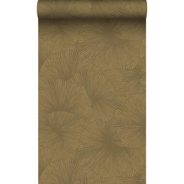 Origin Wallcoverings behang - 3D-motief bladeren - goud - 50 x 900 cm product