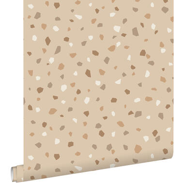 ESTAhome behangpapier - terrazzo - lichtbeige - 50 x 900 cm - 139826 product