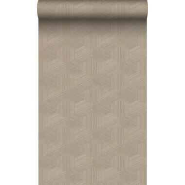 Origin Wallcoverings eco-texture vliesbehangpapier - grafisch 3D motief - beige product