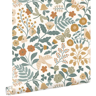 ESTAhome papier peint - fleurs et oiseaux product