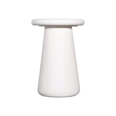 Bijzettafel Rond Beige - 35cm - Betonlook - Tafel Romy product