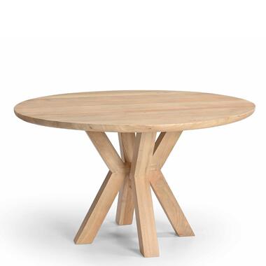 Table de salle à manger ronde Heleen - manguier naturel - 130 cm product