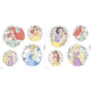 Komar raamsticker - Disney prinsessen - multicolor - 30 cm x 30 cm product