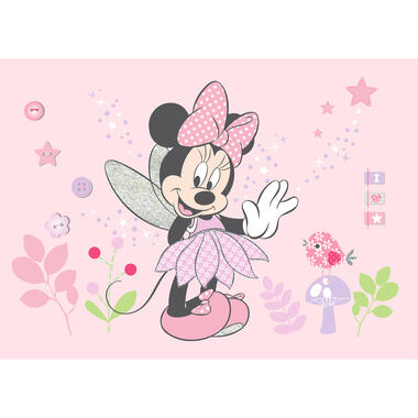 Disney poster - Minnie Mouse - roze - 160 x 110 cm - 600671 product